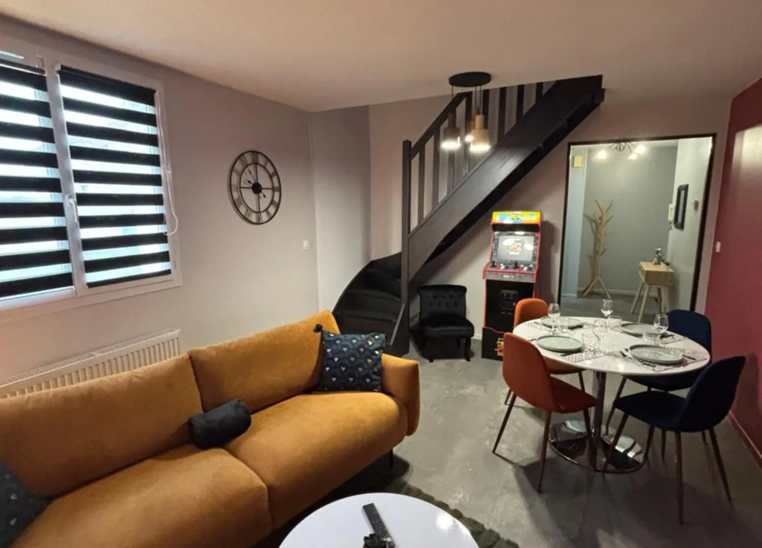 5 Min Moulins Duplex -Clim -Wifi -Borne D Arcade -Garage 25 Min Le Pal Apartment Yzeure
